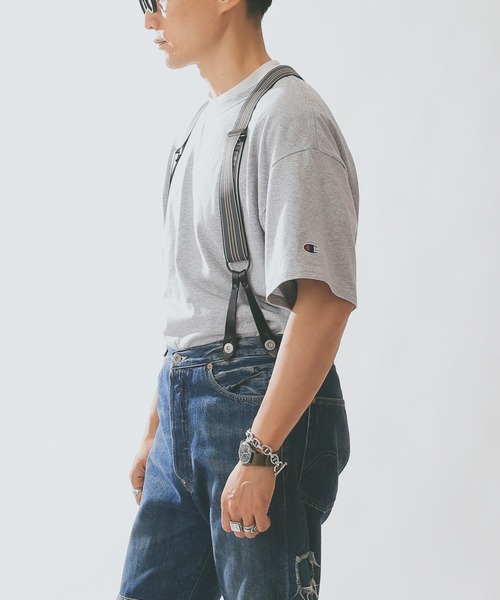 Champion（チャンピオン）の「Champion T525C 6oz S/S スタンダード Tシャツ（Tシャツ/カットソー・メンズ・オートミール/グリーン/オレンジ/ブラック/ホワイト/チャコールグレー/パープル/ネイビー/グレー/ブルー/レッド/マルーン・M/L/S/XL/XXL）」の5枚目の写真