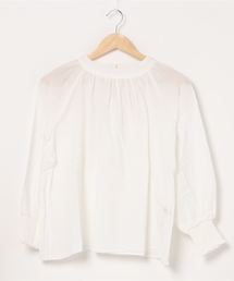 Culture Medium | 楊柳ガーゼ ギャザーブラウス(シャツ/ブラウス)