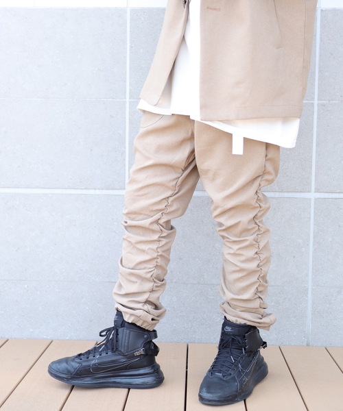 rovtski(ロフトスキー)の「【セットアップ対応】2020 ROVTSKITROPICALシャーリング PT/トロピカルシャーリングパンツ(パンツ)」|ベージュ