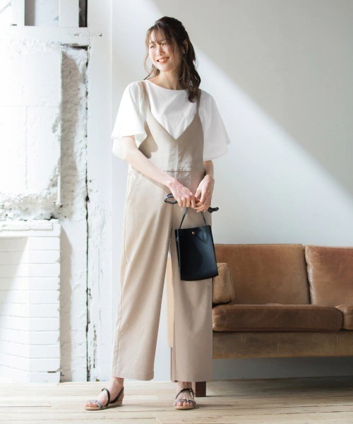 GLOBAL WORK（グローバルワーク）の「エコバッグ付ショルダー/882811（ショルダーバッグ・レディース・オフホワイト/ブラック/ライトブルー・FREE）」の20枚目の写真