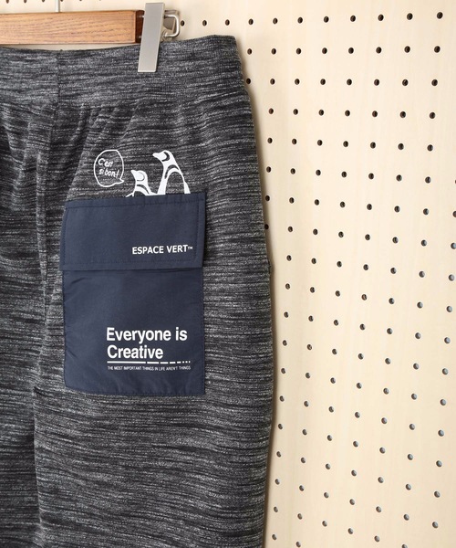 Blue Standard (ブルースタンダード)の「【BLUE STANDARD】杢裏毛ショートパンツ BLUESTANDARD X ESPACEVERTコラボアイテム(スウェットパンツ・メンズ・チャコールグレー/ブラック/ネイビー/レッド/ブルー系その他/グレー・MEDIUM/LARGE/X-LARGE)」の11枚目の写真