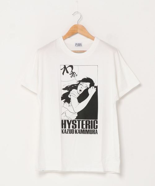 ヒステリックグラマー KAZUO KAMIMURA/UKIYOE Tシャツ