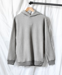 TRAP/U （トラップユー）の「【TRAP/U】ツートン　ビッグワッフルパーカー（パーカー）」