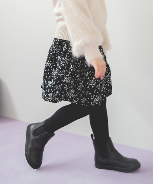 GLOBAL WORK（グローバルワーク）の「【キッズ】インナー付カラフルスカート(柄)/889710（スカート・キッズ・ブラック/ライトベージュ/グレー/その他1/その他3/その他2/ブラウン/スカイブルー/その他・140cm/120cm/100cm/110cm/130cm）」の2枚目の写真