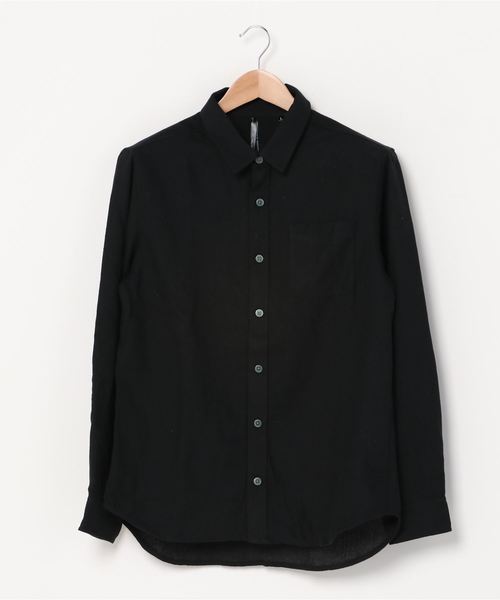 VIBGYOR(ヴィブジョー)の「VIBGYOR Select/ 無地ネルシャツ(シャツ/ブラウス・メンズ・ホワイト/ブラック/ベージュ/その他/その他1・MEDIUM/LARGE/X-LARGE)」の3枚目の写真