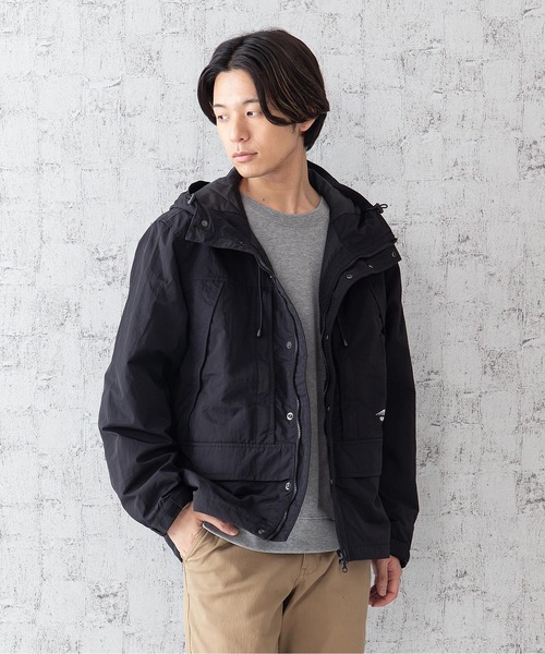 OUTDOOR PRODUCTS APPAREL(アウトドアプロダクツアパレル)の「切替マウンテンパーカー 着るBAGシリーズ ポケット10個 撥水加工 収納力抜群 ハーネス仕様 体温調節を容易にできる仕様(マウンテンパーカー・メンズ・ブラック/オリーブ・MEDIUM/LARGE/X-LARGE)」の20枚目の写真