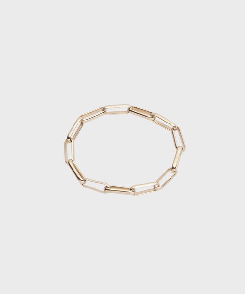 COCOSHNIK（ココシュニック）の「K10マーベラス チェーンリング（リング・レディース・ホワイト系その他7・12号/8号/16号）」の8枚目の写真