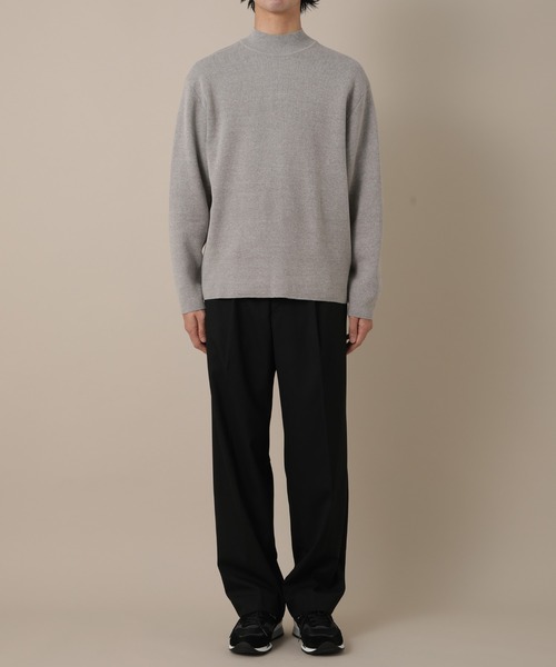 ADAM ET ROPE'（アダムエロペ）の「12Gモックネックミラノリブニット