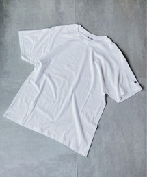 Champion | 【Champion(チャンピオン)】クラシック刺繍Tシャツ CLASSIC JERSEY TEE 半袖 / 同色刺繍 / USAモデル(Tシャツ/カットソー)