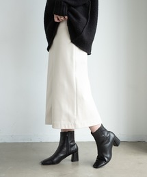 Aunt Marie's | エコレザータイトスカート／AUNT MARIE'S(スカート)