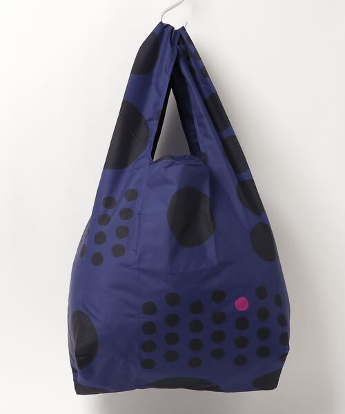 392 plusm(サンキューニプリュスエム)の「"maru" water repellent bag BIG(エコバッグ/サブバッグ・レディース・ネイビー/レッド/カーキ/イエロー・BIG(L))」の9枚目の写真