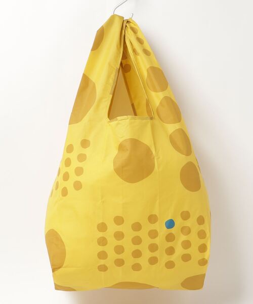 392 plusm(サンキューニプリュスエム)の「"maru" water repellent bag BIG(エコバッグ/サブバッグ・レディース・ネイビー/レッド/カーキ/イエロー・BIG(L))」の10枚目の写真