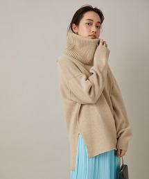 ADAM ET ROPE' | 【セットアイテム】スヌードつきWIDEプルオーバー(ニット/セーター)