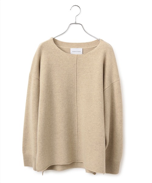 ADAM ET ROPE'（アダムエロペ）の「【セットアイテム】スヌードつきWIDEプルオーバー（ニット/セーター・レディース・オフホワイト/ベージュ・FREE）」の8枚目の写真