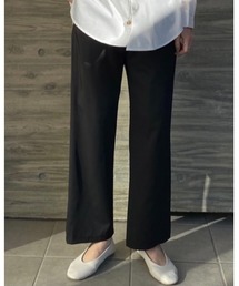 ハイウエストフルレングスストレートパンツ