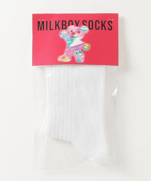 MILKBOY（ミルクボーイ）の「ロゴ SOCKS（ソックス/靴下・メンズ・C/B/A・FREE）」の10枚目の写真