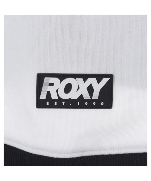 ROXY(ロキシー)の「LEAP ZIP/ロキシー パーカー ジップアップ フィットネス ジム ヨガ ランニング ルームウェア・ワンマイルウェアにも(スウェット・レディース・ブラック/ホワイト/ブラック系その他・SMALL/MEDIUM/LARGE)」の5枚目の写真