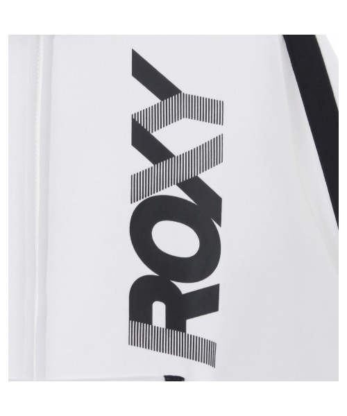 ROXY(ロキシー)の「LEAP ZIP/ロキシー パーカー ジップアップ フィットネス ジム ヨガ ランニング ルームウェア・ワンマイルウェアにも(スウェット・レディース・ブラック/ホワイト/ブラック系その他・SMALL/MEDIUM/LARGE)」の6枚目の写真