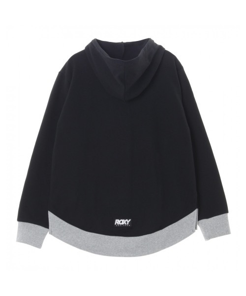 ROXY(ロキシー)の「LEAP ZIP/ロキシー パーカー ジップアップ フィットネス ジム ヨガ ランニング ルームウェア・ワンマイルウェアにも(スウェット・レディース・ブラック/ホワイト/ブラック系その他・SMALL/MEDIUM/LARGE)」の7枚目の写真