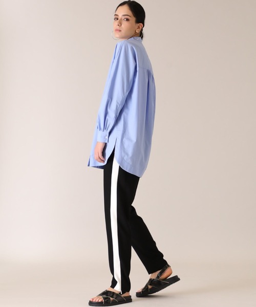 Luftrobe（ルフトローブ）の「《Luftrobe》ラインデザインイージーパンツ（その他パンツ・レディース・スミクロ/ブラック・7号/9号）」の2枚目の写真