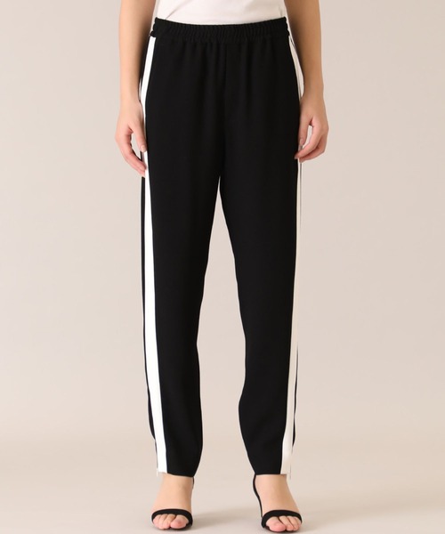 Luftrobe（ルフトローブ）の「《Luftrobe》ラインデザインイージーパンツ（その他パンツ・レディース・スミクロ/ブラック・7号/9号）」の4枚目の写真