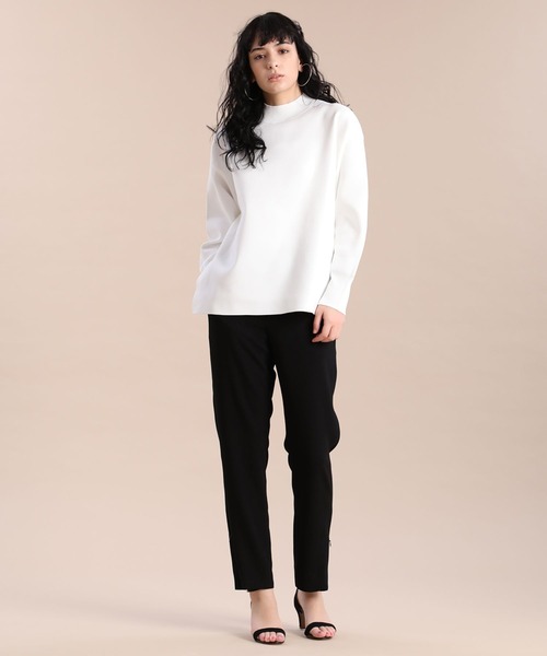 Luftrobe（ルフトローブ）の「《Luftrobe》ラインデザインイージーパンツ（その他パンツ・レディース・スミクロ/ブラック・7号/9号）」の13枚目の写真