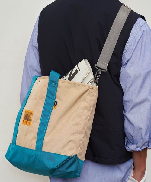 KELTY(ケルティ)トートバッグ 80's TOTE Sky Purple KELTY（ケルティ）バッグ 80s MINI TOTE ミニトートバッグ