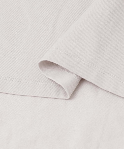 SENSE OF PLACE by URBAN RESEARCH（センスオブプレイスバイアーバンリサーチ）の「オーガニックコットンノースリーブTシャツ（Tシャツ/カットソー・レディース・ライトカーキ/ライトベージュ/オフホワイト/ベージュ/ブラック・ONE）」の15枚目の写真