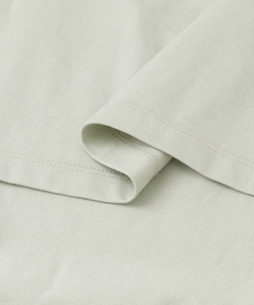 SENSE OF PLACE by URBAN RESEARCH（センスオブプレイスバイアーバンリサーチ）の「オーガニックコットンノースリーブTシャツ（Tシャツ/カットソー・レディース・ライトカーキ/ライトベージュ/オフホワイト/ベージュ/ブラック・ONE）」の16枚目の写真