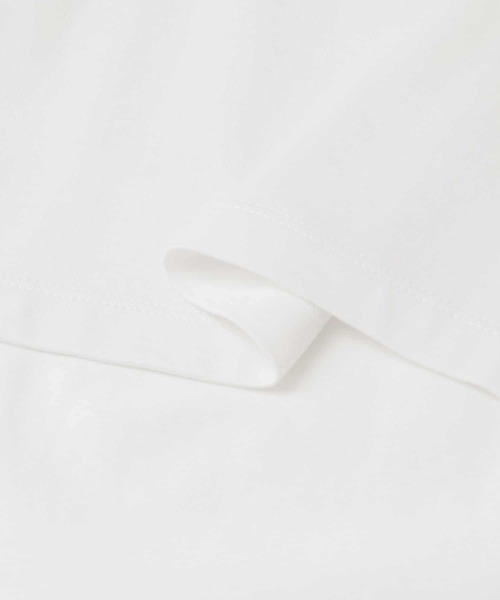 SENSE OF PLACE by URBAN RESEARCH（センスオブプレイスバイアーバンリサーチ）の「オーガニックコットンノースリーブTシャツ（Tシャツ/カットソー・レディース・ライトカーキ/ライトベージュ/オフホワイト/ベージュ/ブラック・ONE）」の18枚目の写真