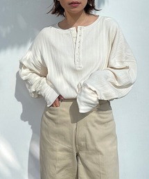 CREDONA | ランダムテレコL/S Tee(Tシャツ/カットソー)