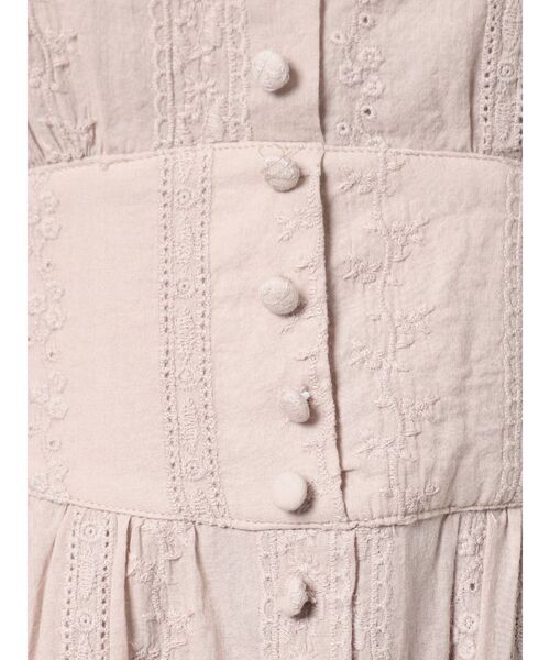 dazzlin（ダズリン）の「コットンバックオープンフレアワンピース（ワンピース・レディース・オフホワイト/ブラック/ベージュ・FREE）」の11枚目の写真