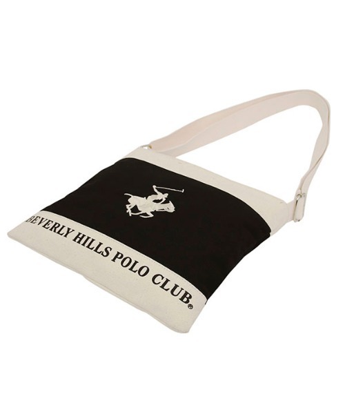 BEVERLY HILLS POLO CLUB(ビバリーヒルズポロクラブ)の「【BEVERLY HILLS POLO CLUB】ポロキャンバスショルダー BHC002(ショルダーバッグ・レディース・ホワイト系その他2/ホワイト系その他/ネイビー/グリーン/ブラック/ホワイト系その他3・FREE)」の11枚目の写真