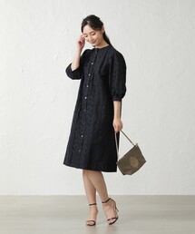 amaca（アマカ）の「【溝呂木レース】アブストラクトエンブロイ