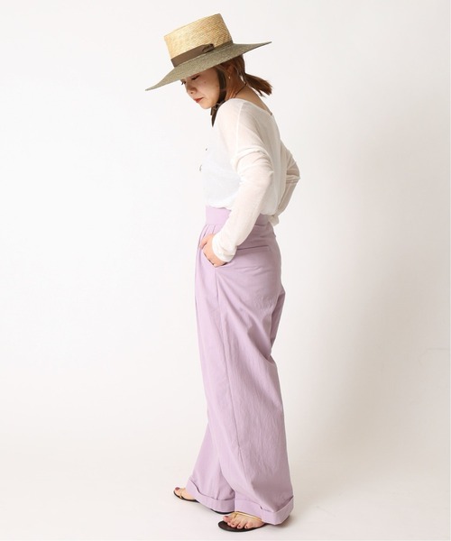 Ferruccio Vecchi ストローハット FERRUCCIO VECCHI】テープストローハット | Whim Gazette(ウィム