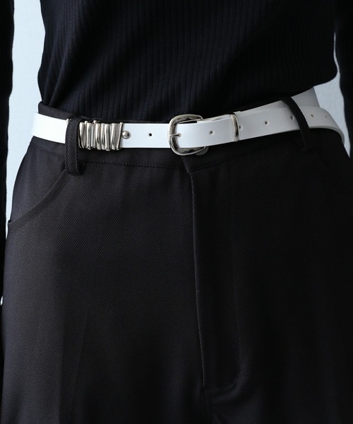 HARE（ハレ）の「メタルカンベルト(HARE)（ベルト・レディース・ブラック/クリア/ホワイト・FREE）」の22枚目の写真