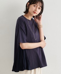 earth music&ecology | サイドプリーツカットプルオーバー ＊(Tシャツ/カットソー)