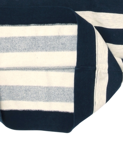 BEAMS BOY（ビームスボーイ）の「BEAMS BOY / 3.5cm ボーダー プルオーバーパーカ **（パーカー・レディース・ブラック/ネイビー・ONE SIZE）」の15枚目の写真