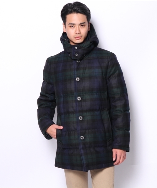 MACKINTOSHマッキントッシュ マウンテンパーカー 36 ブラックウォッチ Mackintosh（マッキントッシュ）の「MACKINTOSH / “AUCHAVAN”ブラック