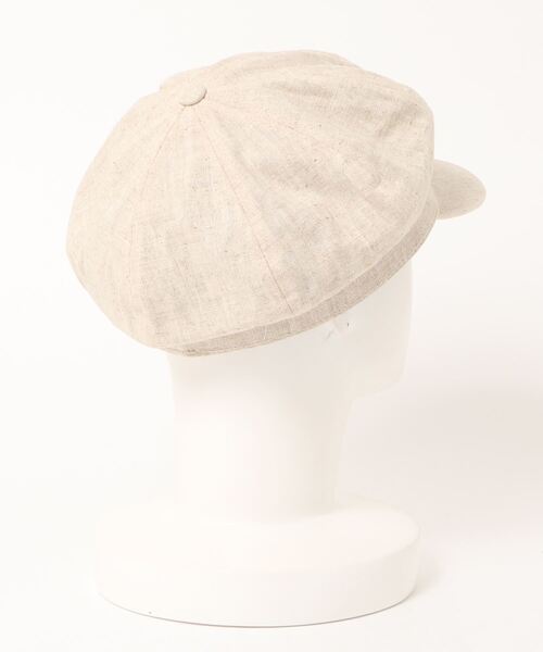RETRO GIRL（レトロガール）の「ナチュラルキャスケット（キャスケット・レディース・ブラック/オフホワイト/ライトベージュ・FREE）」の4枚目の写真
