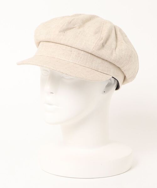 RETRO GIRL（レトロガール）の「ナチュラルキャスケット（キャスケット・レディース・ブラック/オフホワイト/ライトベージュ・FREE）」の10枚目の写真
