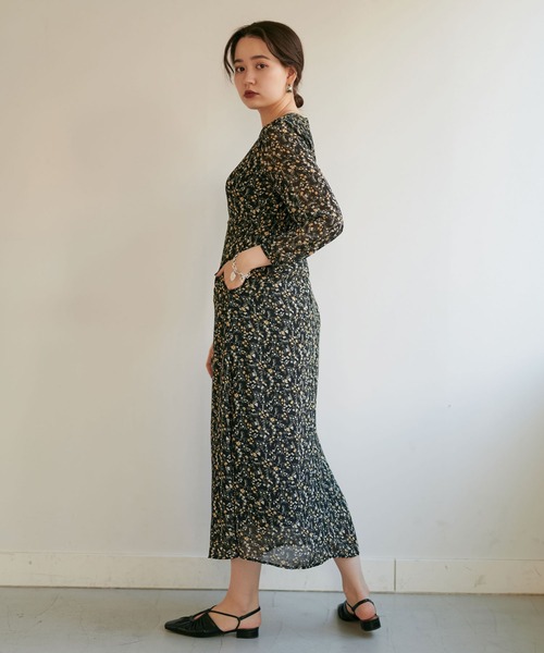 TINA：JOJUN ワンピース TINA：JOJUN ワンピース ティアード フレアミニワンピース