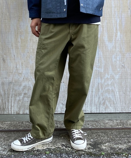 BROOKLYN OVERALL（ブルックリンオーバーオール）の「ユーティリティー ヘリンボーン パンツ（その他パンツ・メンズ・ブラウン/カーキ・SMALL/MEDIUM/LARGE）」の2枚目の写真