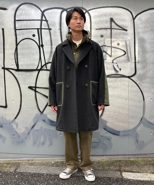 BROOKLYN OVERALL（ブルックリンオーバーオール）の「ユーティリティー ヘリンボーン パンツ（その他パンツ・メンズ・ブラウン/カーキ・SMALL/MEDIUM/LARGE）」の14枚目の写真