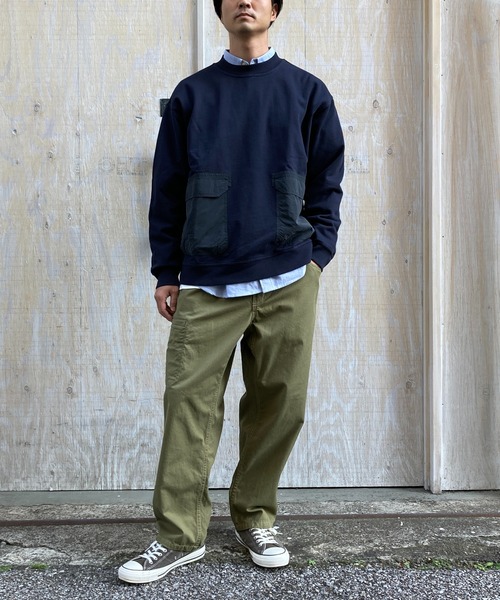 BROOKLYN OVERALL（ブルックリンオーバーオール）の「ユーティリティー ヘリンボーン パンツ（その他パンツ・メンズ・ブラウン/カーキ・SMALL/MEDIUM/LARGE）」の12枚目の写真