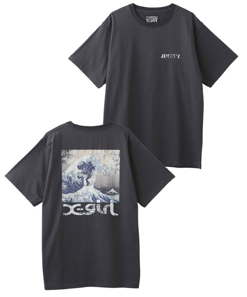 X-girl（エックスガール）の「X-girl × JIMMY'Z HOKUSAI WAVE S
