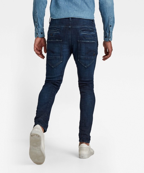 G-STAR（ジースター）の「D-STAQ 3D SLIM JEANS/スリムテーパード（デニムパンツ・メンズ・インディゴブルー・30/32/28/32/31/32/32/32/36/32/29/32/34/32/27/32/29/30/30/30/27/30/26/30/31/30/32/30/28/30/33/32）」の3枚目の写真