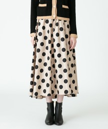 美品✨Loulou Willoughby ビックドット タックギャザースカート 59131341b_14_d_215.jpg