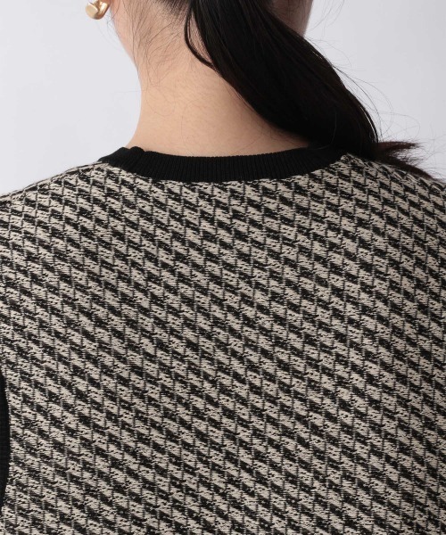 LOWRYS FARM（ローリーズファーム）の「レトロガラボタンアキベスト　218086（ベスト・レディース・ブラック/ブラウン/グリーン・FREE）」の10枚目の写真