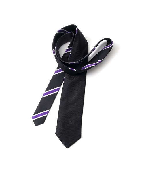SOPHNET.(ソフネット)の「REVERSIBLE NECKTIE(ネクタイ・メンズ・ブラック/ネイビー・FREE)」の13枚目の写真